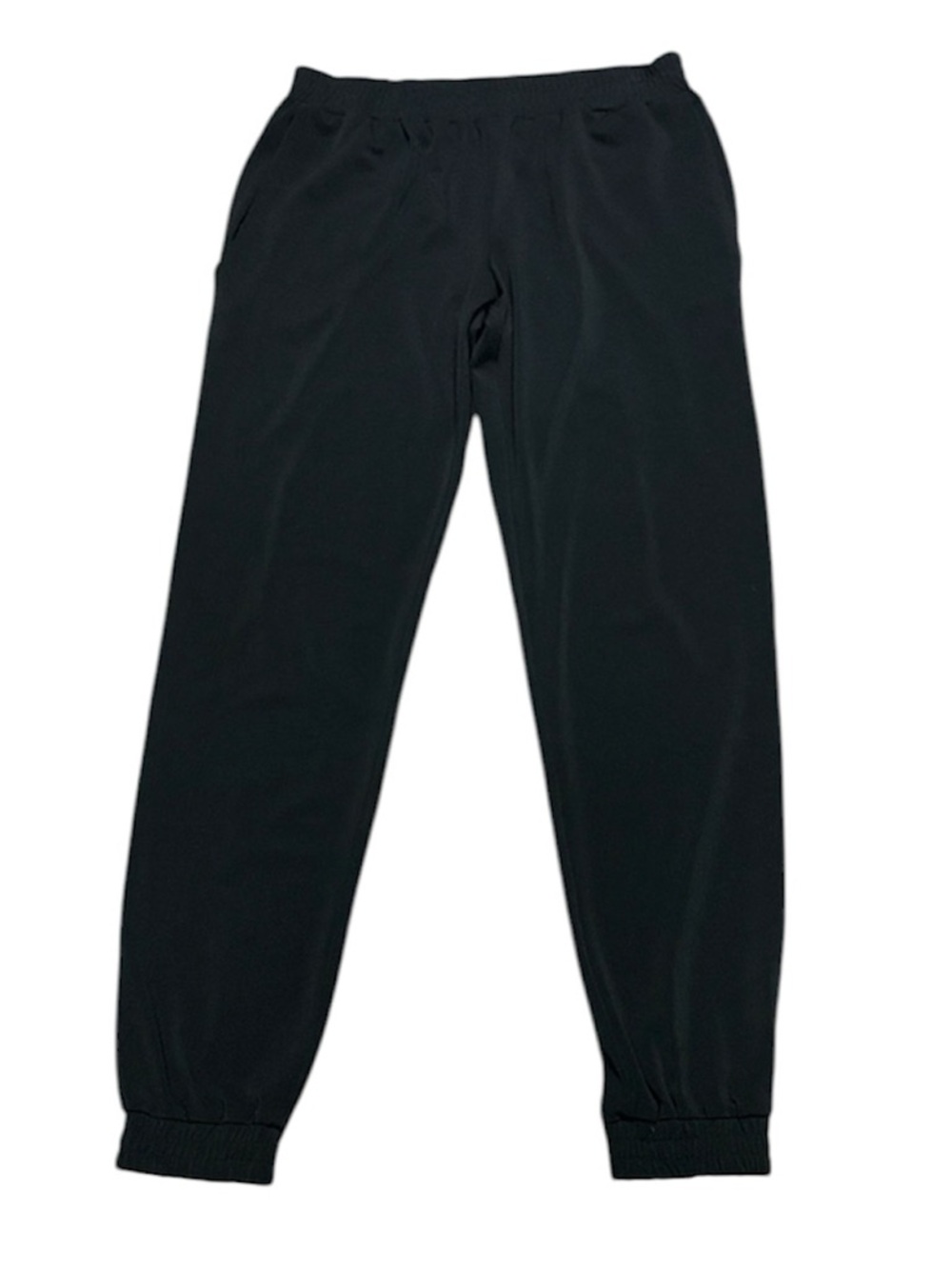 Veronica M Black Jogger perfect travel pants w elastic waist XS - NWOT